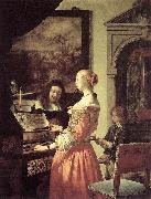 Frans van Mieris Duet painting